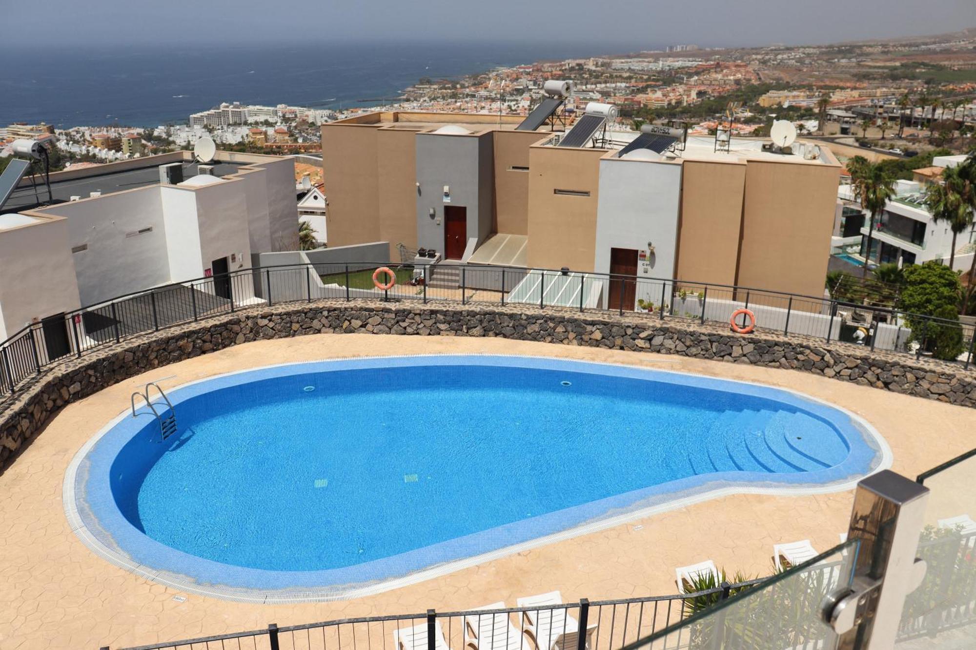Azure Sky Villa - Panoramic Ocean View, Luxury, San Eugenio 阿德耶 外观 照片